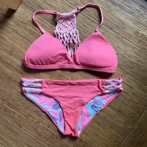 Maaji Coral Bikini Reversible! (Medium)